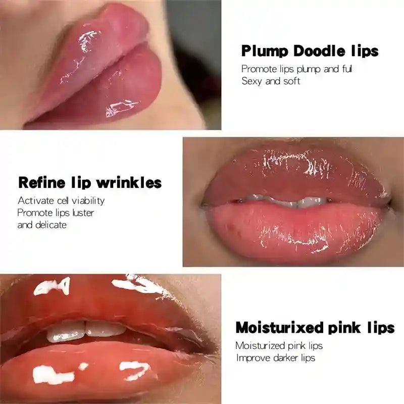 Lip Plumper Gloss Hydrating Spicule Volumizer - Tidesmit Lip Care Lip Care Tidesmit