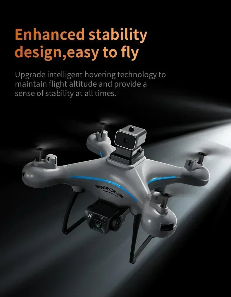 8K Camera Drone with Dual Lens Obstacle Avoidance - Foldable Quadcopter Tidesmit