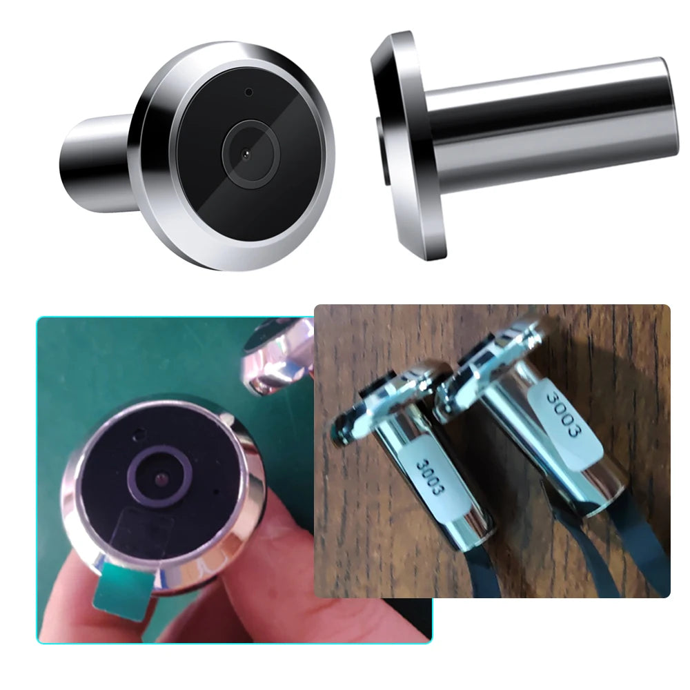Awapow Tuya Wifi Radar Door Camera Smart Mini Digital Peepholes Door Viewer PIR Motion Detection Video Doorbell Home Security
