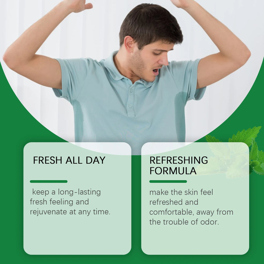 Tidesmit 30g mint deodorant stick for long-lasting freshness, odor purification, and moisturizing daily care.