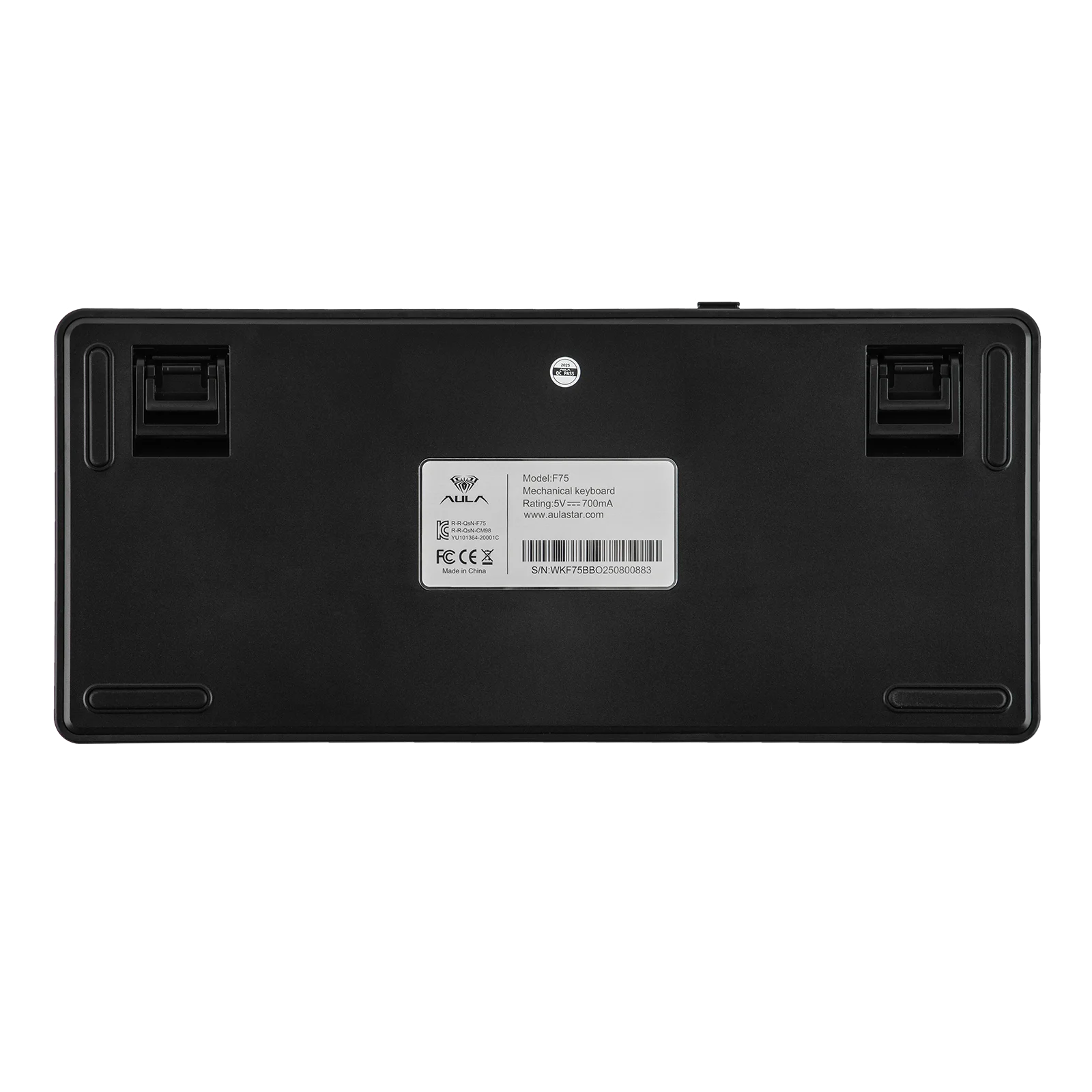 EPOMAKER AULA F75 ISO-ES 75% Spanish QWERTY Hot-Swap Gasket-Mounted Wired/Bluetooth/2.4GHz Wireless Mechanical Gaming Keyboard RGB Backlight