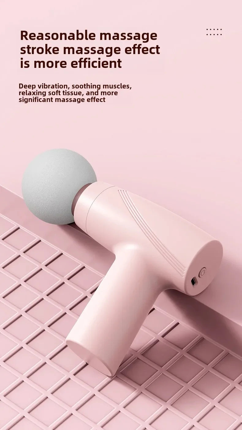 Portable Deep Tissue Massage Gun for Targeted Muscle Recovery Therapy Relaxation Treatment Tidesmit