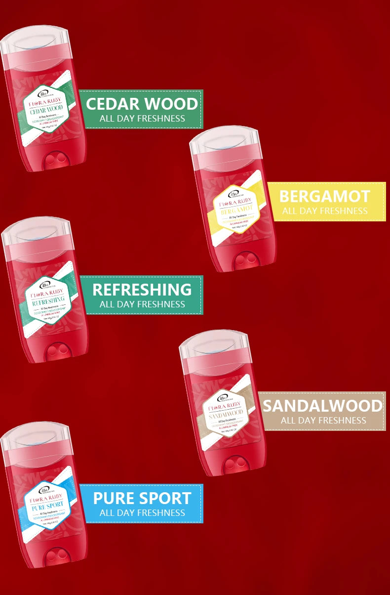 Tidesmit Old Spice aluminum-free deodorant for men featuring 48-hour odor control and refreshing sandalwood aroma.