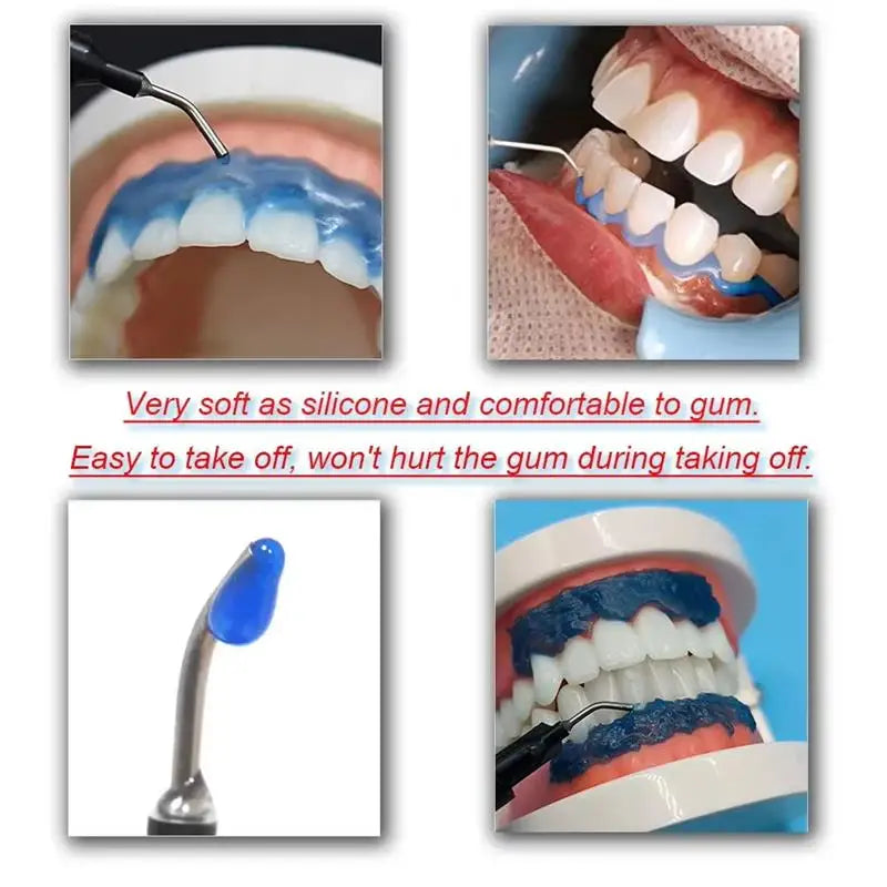 Tidesmit gum repair and teeth whitening gel for cleaning stains and treating gingival inflammation