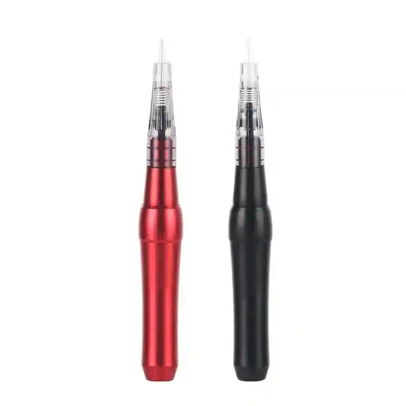 Permanent Makeup Machine: Precision Electric Microblading Pen - Black/Red Permanent Makeup Machines Tidesmit