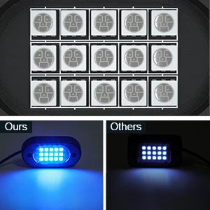 RGB LED Rock Lights for Trucks - App Controlled Neon Underglow Kit Tidesmit