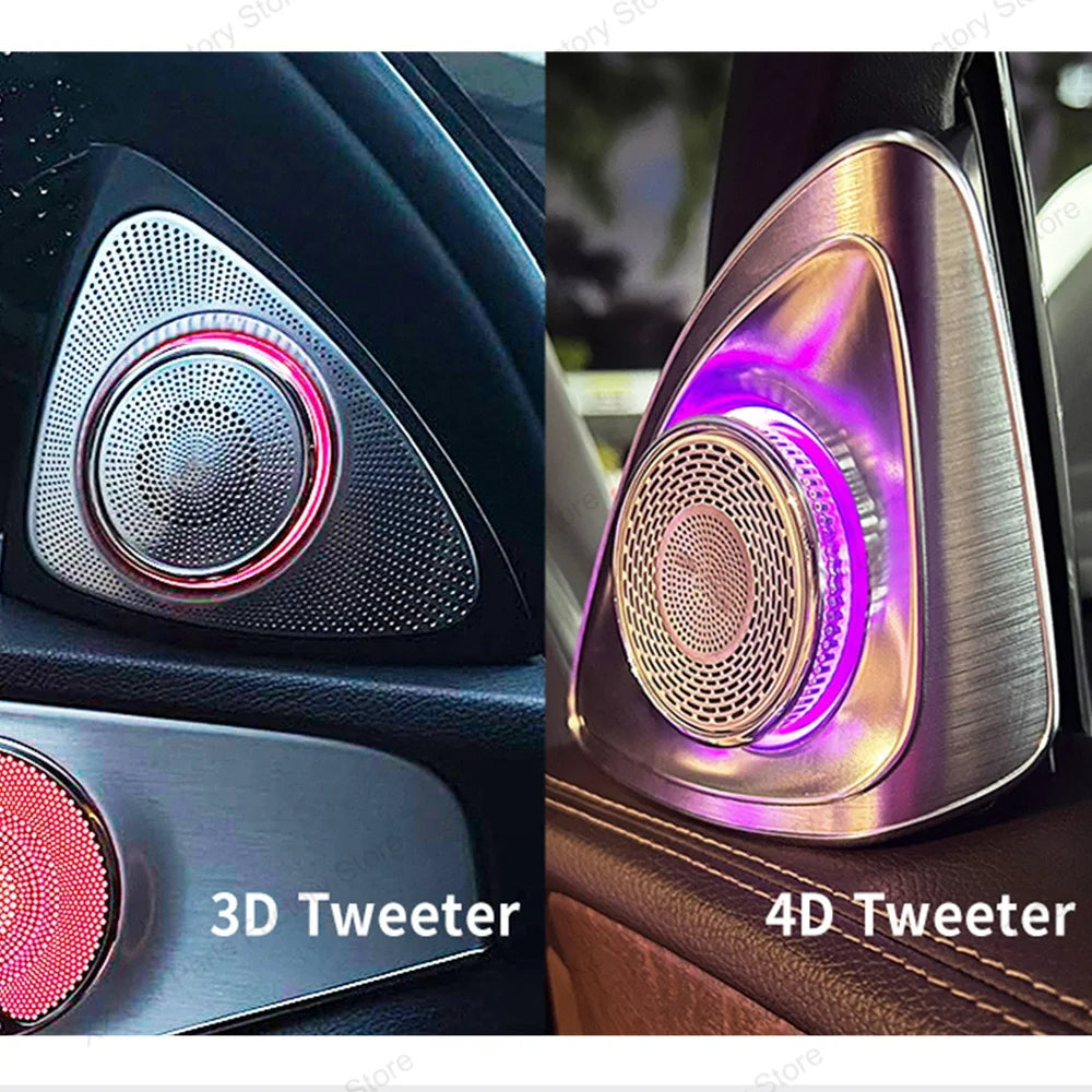 Mercedes Benz W205 X253 64-Color LED Ambient Lighting Kit Tidesmit