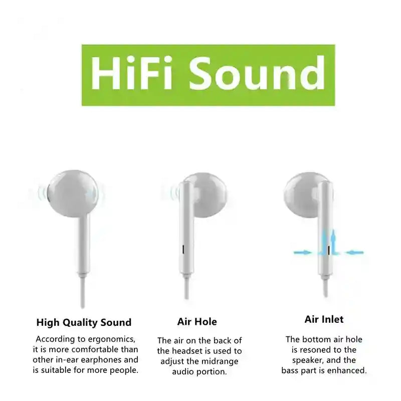 Wired Earphones for iPhone 14-7 - Noise Isolating In-Ear Audio Tidesmit