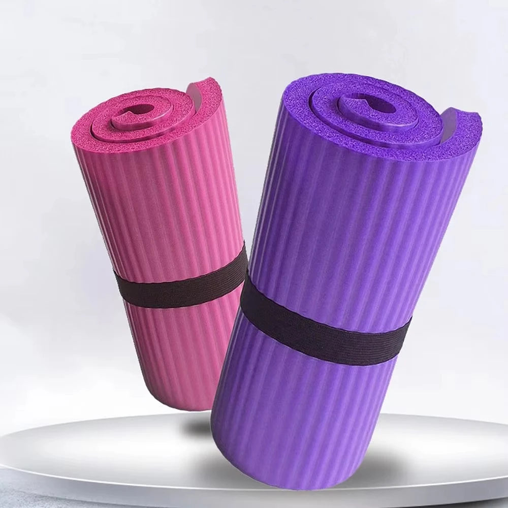 25*60CM Gym Equipment Multi-functional Yoga Knee Pad Folding Portable Elbow Pad Anti-sweat Strong Support Yoga Mat Workout Sport