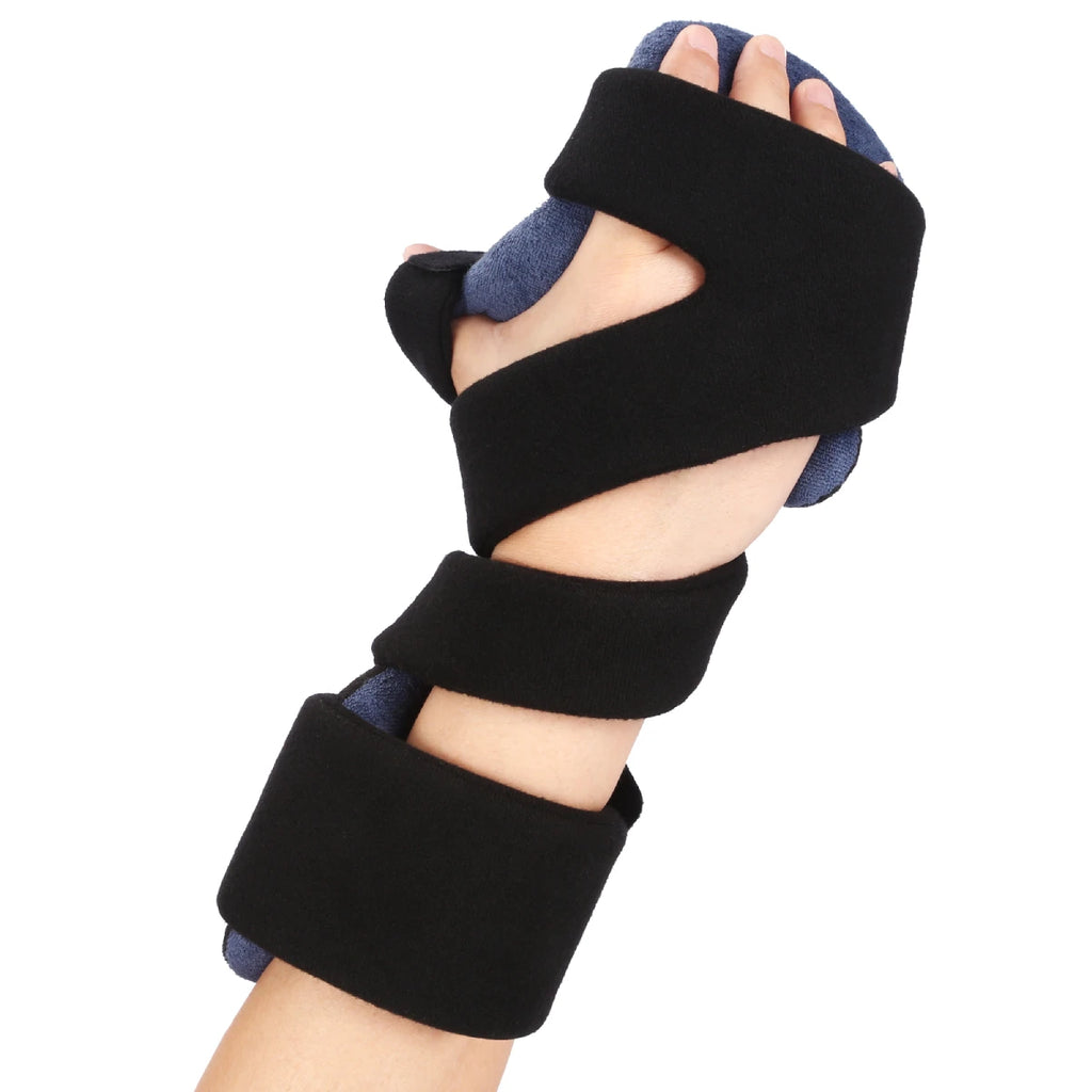 VELPEAU Hand Splint Adjustable for Carpal Tunnel Syndrome, Sprain and Arthritis, Wrist Brace Immobilizer Fixs Finger in Stroke