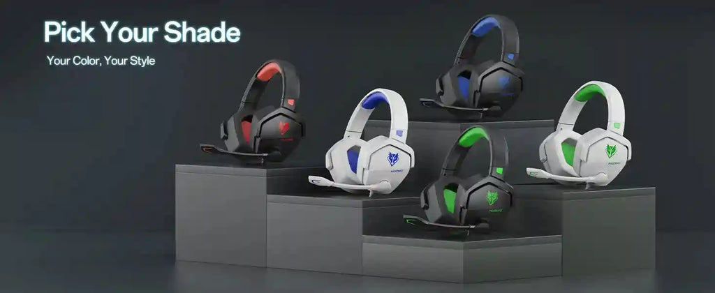 Tidesmit Gaming Headset with Mic for PS5 Xbox PC - Low Latency Audio Tidesmit