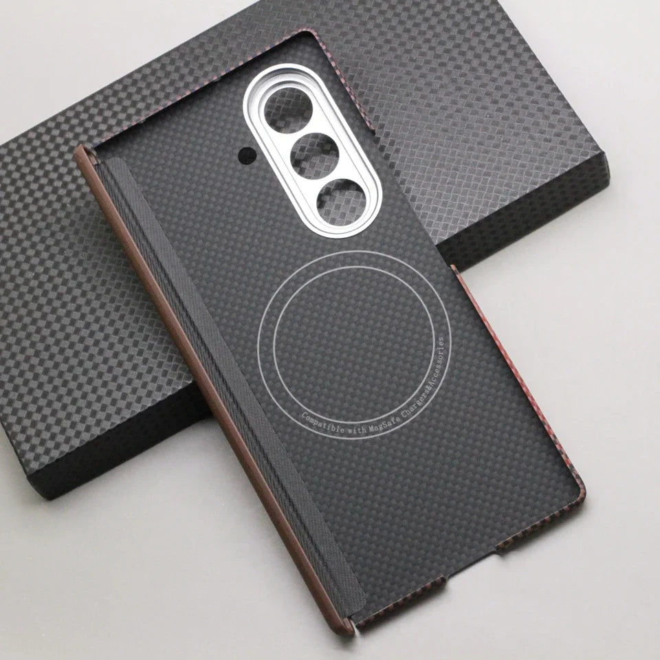 Samsung Galaxy Z Fold 7 Aramid Fiber Case | Slim Shock-Absorbing Cover Tidesmit