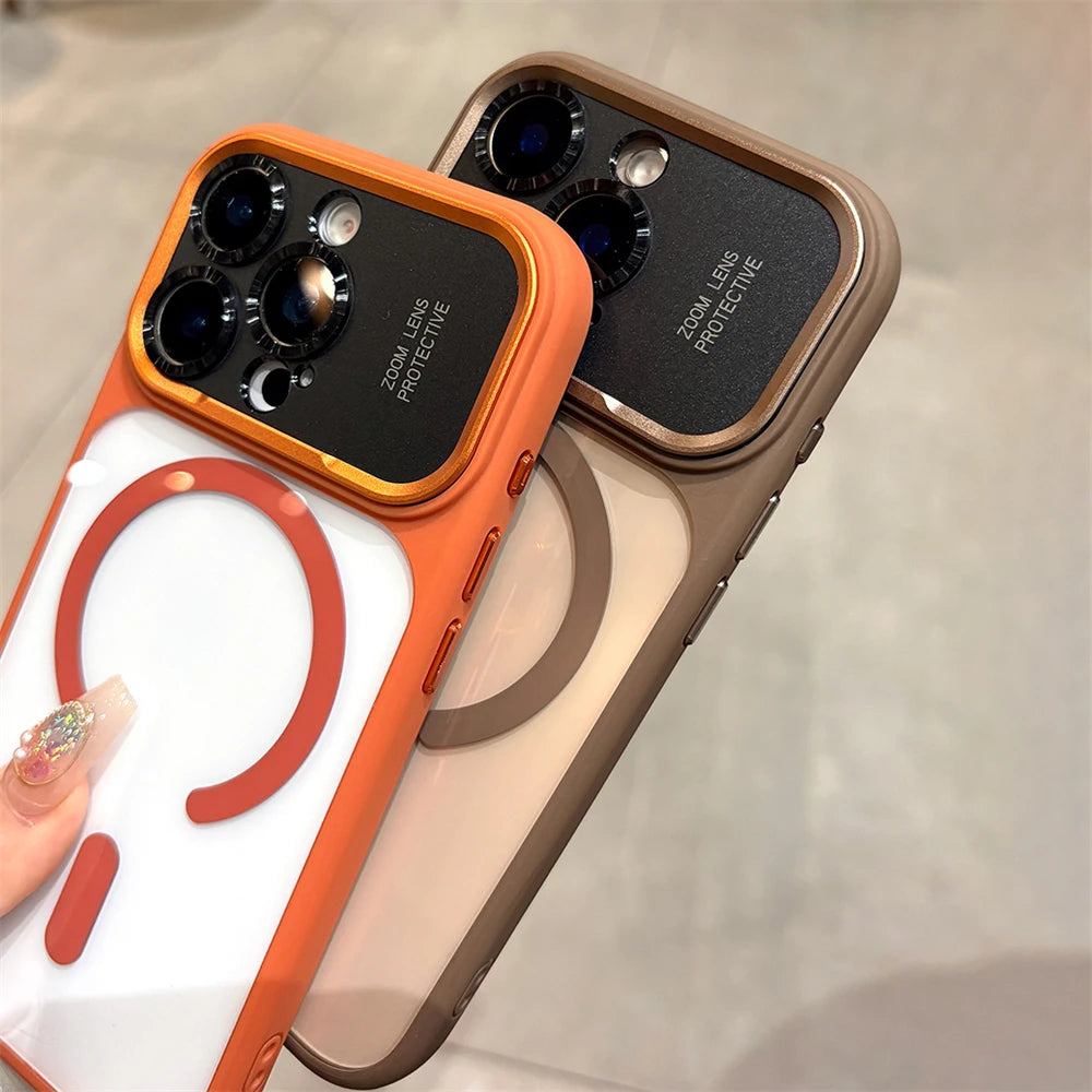 Magnetic iPhone Case with Lens Protection – Slim Military-Grade Cover Tidesmit