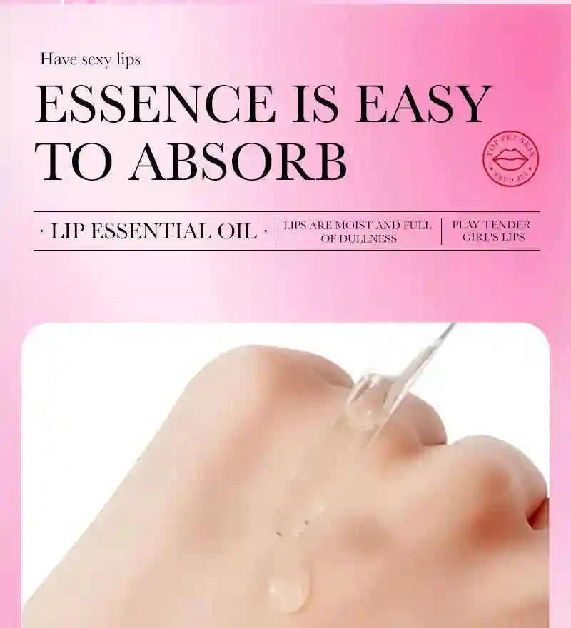 Lip Plumper Serum | Natural Moisturizing Lip Treatment | Tidesmit Lip Care Tidesmit
