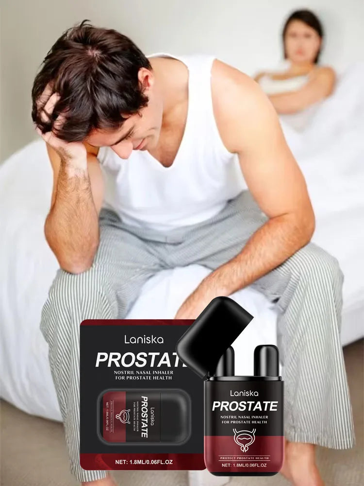 Tidesmit prostate health nasal inhaler for men, a gentle daily support supplement for wellness and body comfort.