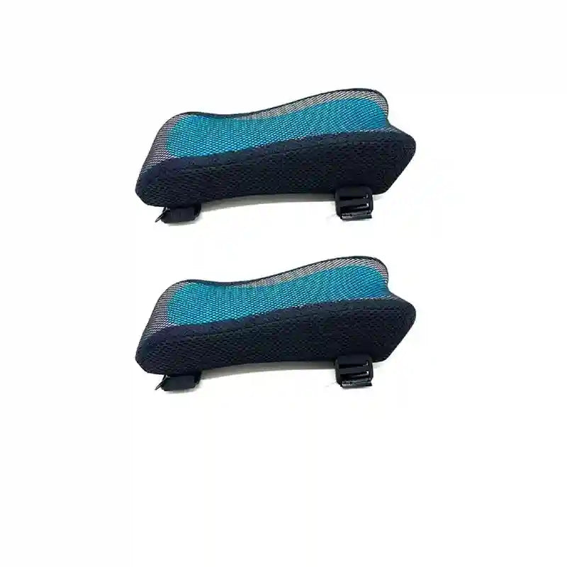 Memory Foam Office Chair Armrest Pads - Ergonomic Elbow Support Relaxation Treatment blue-2pcs Tidesmit