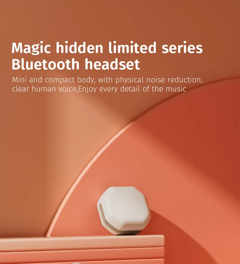 Tidesmit Wireless Sleep Earbuds - Compact Active Noise Cancelling TWS Tidesmit