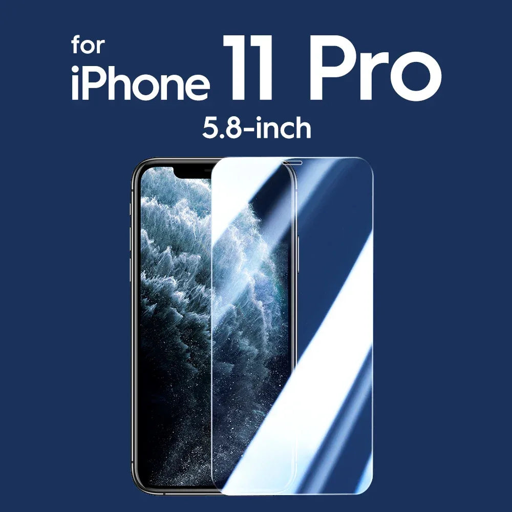 iPhone Screen Protector - 9H Hardness Tempered Glass for iPhone Series for iPhone 11 pro China Mainland 2PCS HD Tidesmit