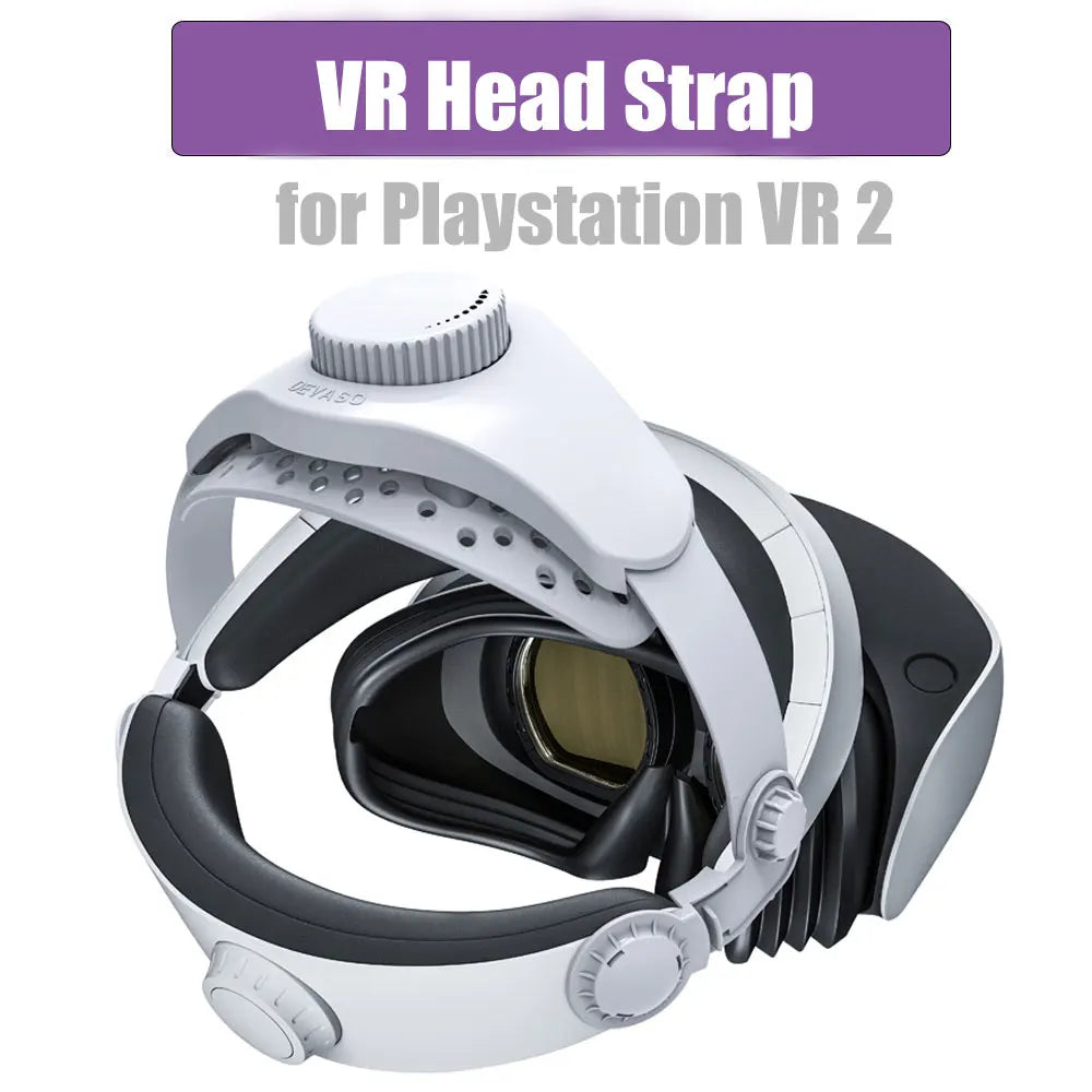 Adjustable Head Strap for PS VR2: Ergonomic Comfort & Secure Fit Tidesmit