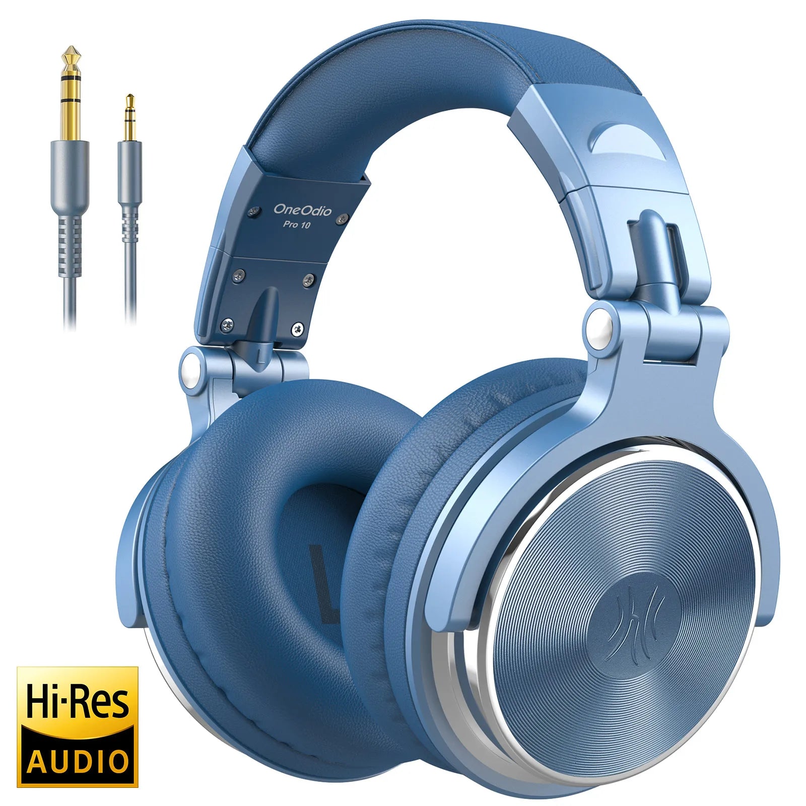 Studio Monitor Wired Headphones - High-Res Audio Pro-10/50 Series Pro-10-Sky-Blue Tidesmit
