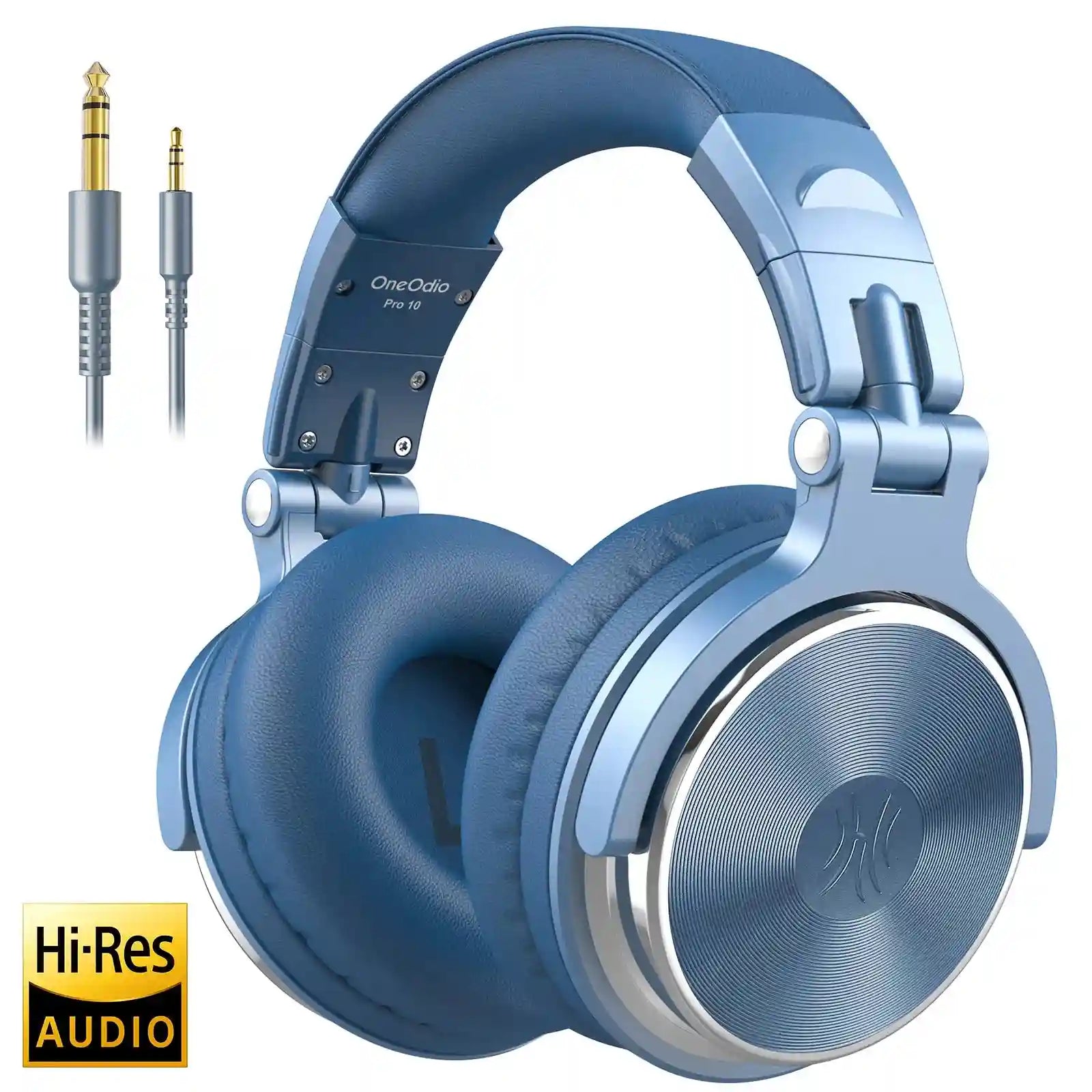 Tidesmit Wired Studio Headphones - Over-Ear Monitor with Mic Pro-10-Sky-Blue Tidesmit