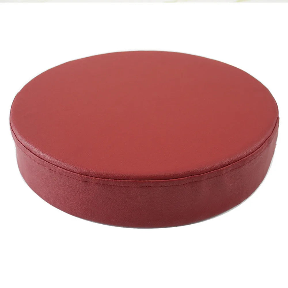 Simple Japanese Style Leather Round Cushion Thicken Soft Floor Cushion Waterproof Meditation Window Pillow for Home