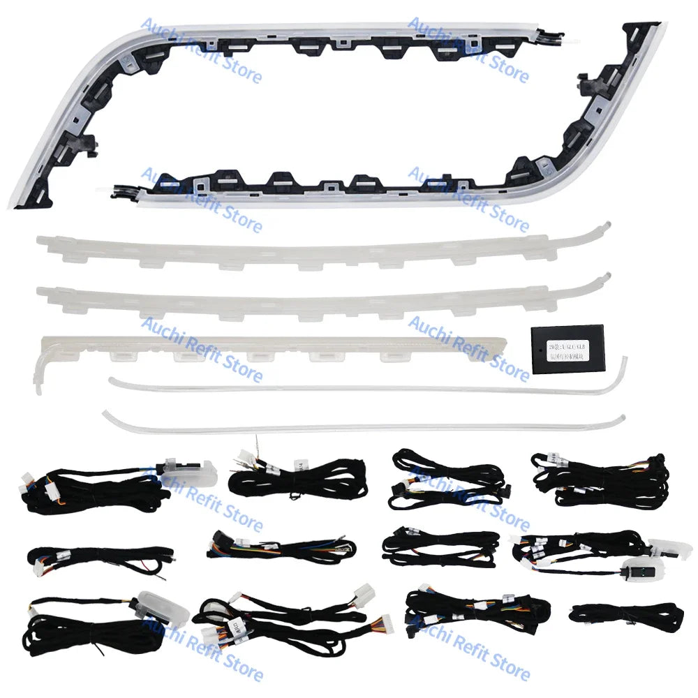 Mercedes Benz 64 Color RGB LED Ambient Air Vent Interior Upgrade Kit GLA Ambient light CN Tidesmit