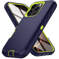 iPhone 17 Pro Max Shockproof Case with Integrated Kickstand - Tidesmit Dark Purple-Green Tidesmit