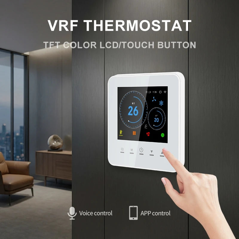 For Mitsubishi Electric Tuya Wifi VRF Air Conditioner Smart Thermostat For Google Home Alexa DuerOS