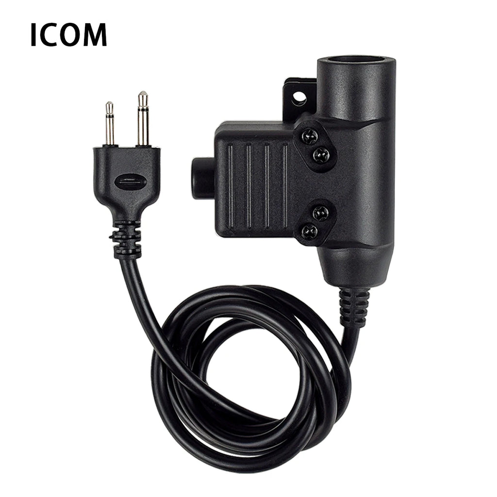Tactical Shooting Headset with U94 PTT for Baofeng Radio - Tidesmit Tidesmit