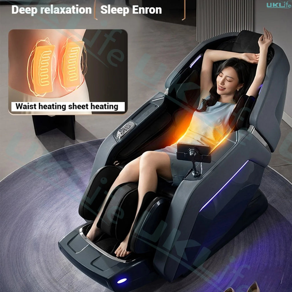 Tidesmit 4D Dual Core Full Body Massage Chair with Zero Gravity Relief Body Shaping Massage Equipment Tidesmit