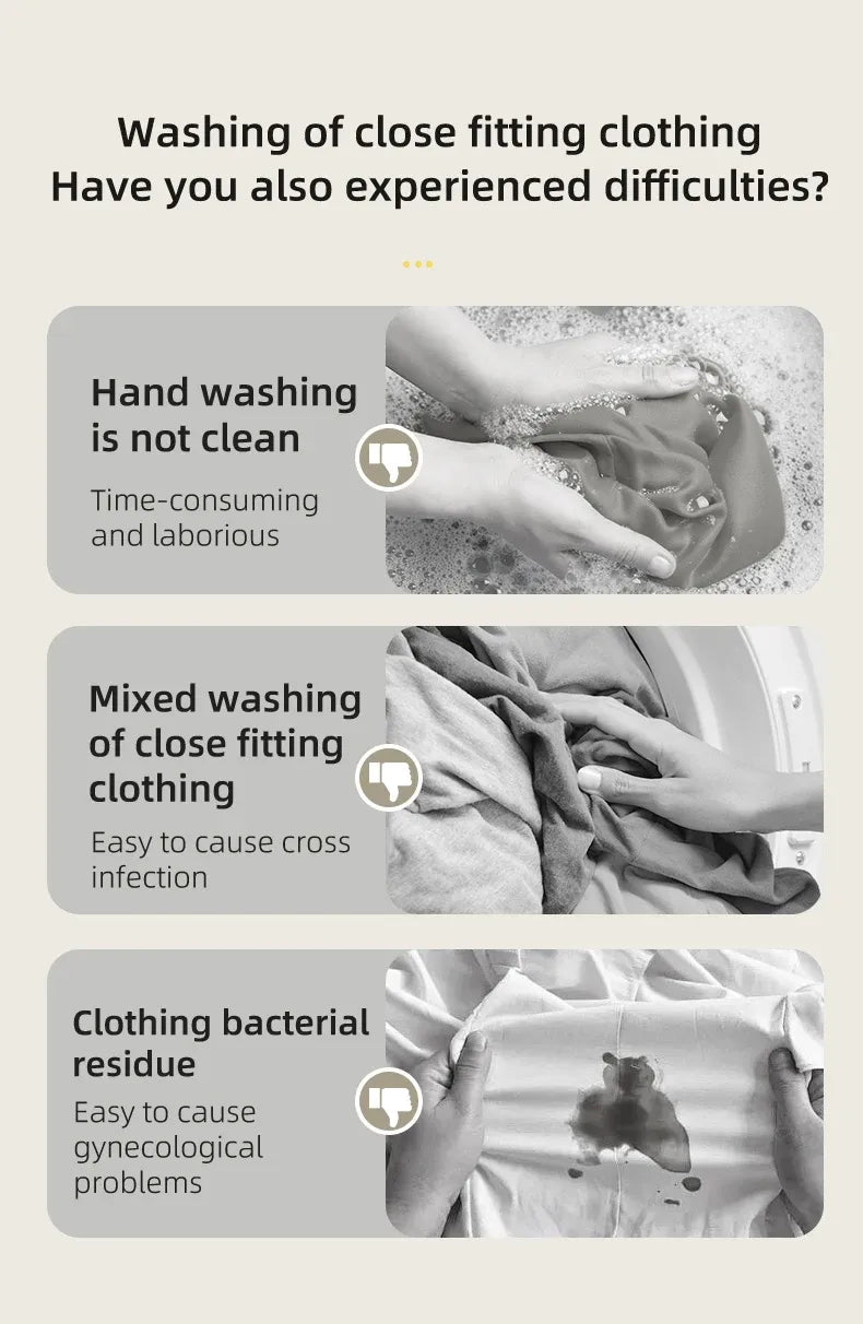 Tidesmit Mini Electric Washing Machine 220V Wireless Charging