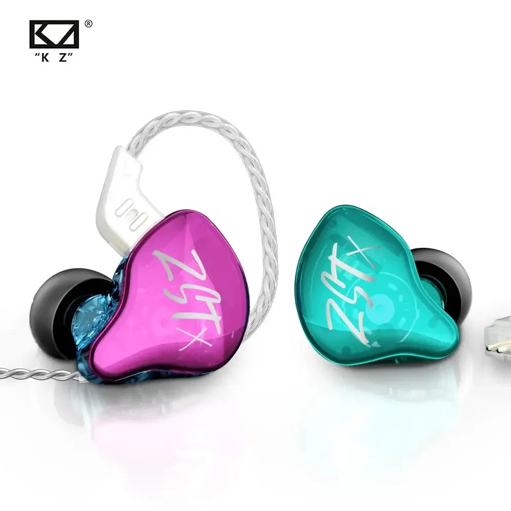 KZ ZSTX In-Ear Monitors Hybrid Driver Noise Cancelling by Tidesmit Tidesmit