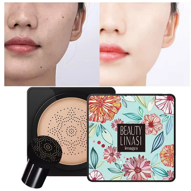 Tidesmit Mushroom Head Air Cushion CC Cream natural moisturizing foundation with oil-control and whitening makeup