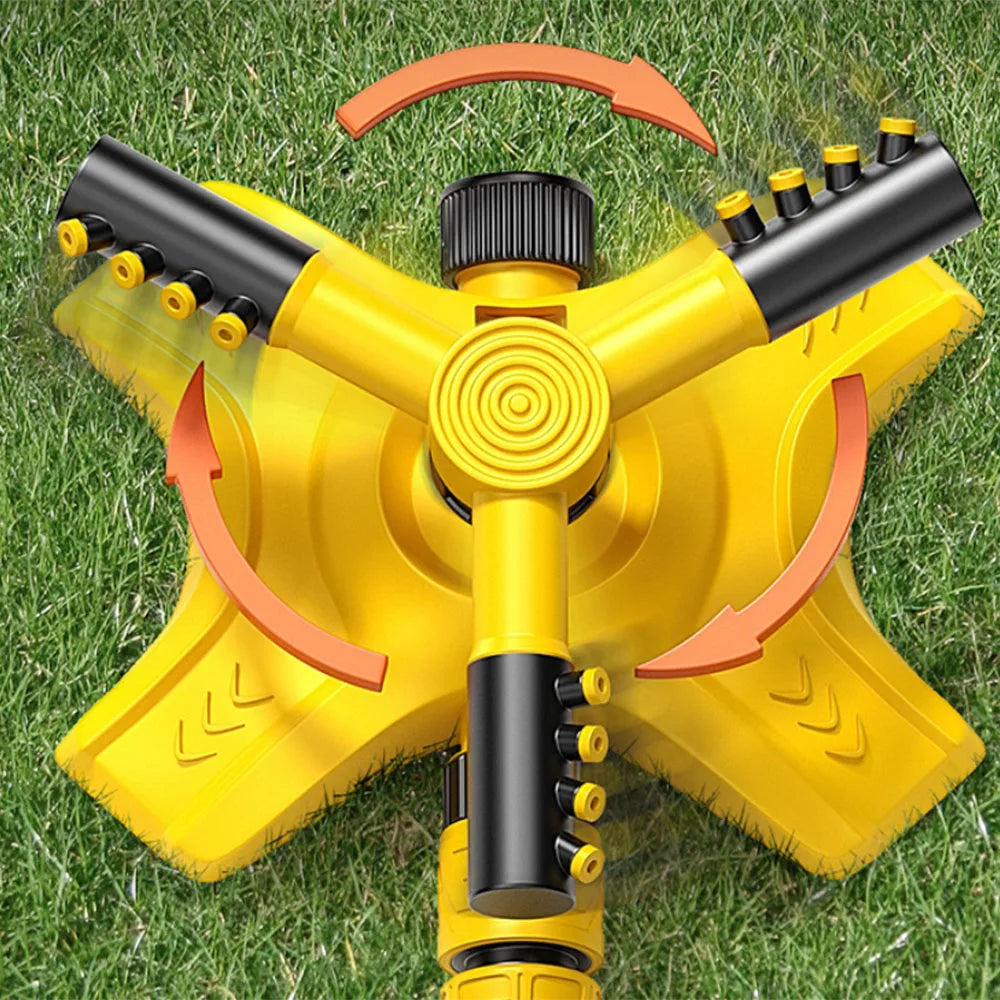 360 °   Automatic Rotating Water Pipe Set, Garden Lawn Sprinkler, Yard Tree Coverage Watering Irrigation Sprayer