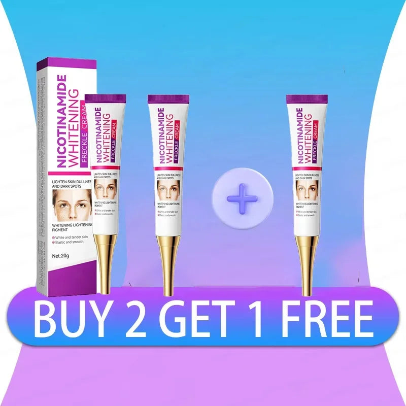 Tidesmit Mild Niacinamide Melasma Cream texture close-up for fading dark spots and brightening uneven skin tone