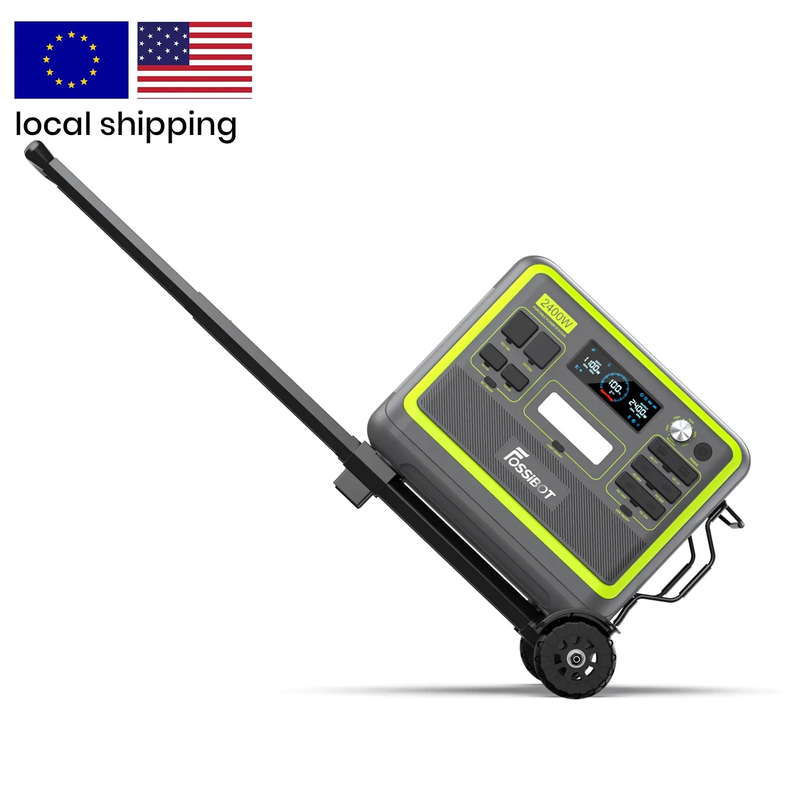 【BestSelling】 F2400 Portable Power Generator 2400W Solar with App Control 230V EU for Outdoor Fishing Camping Portable P