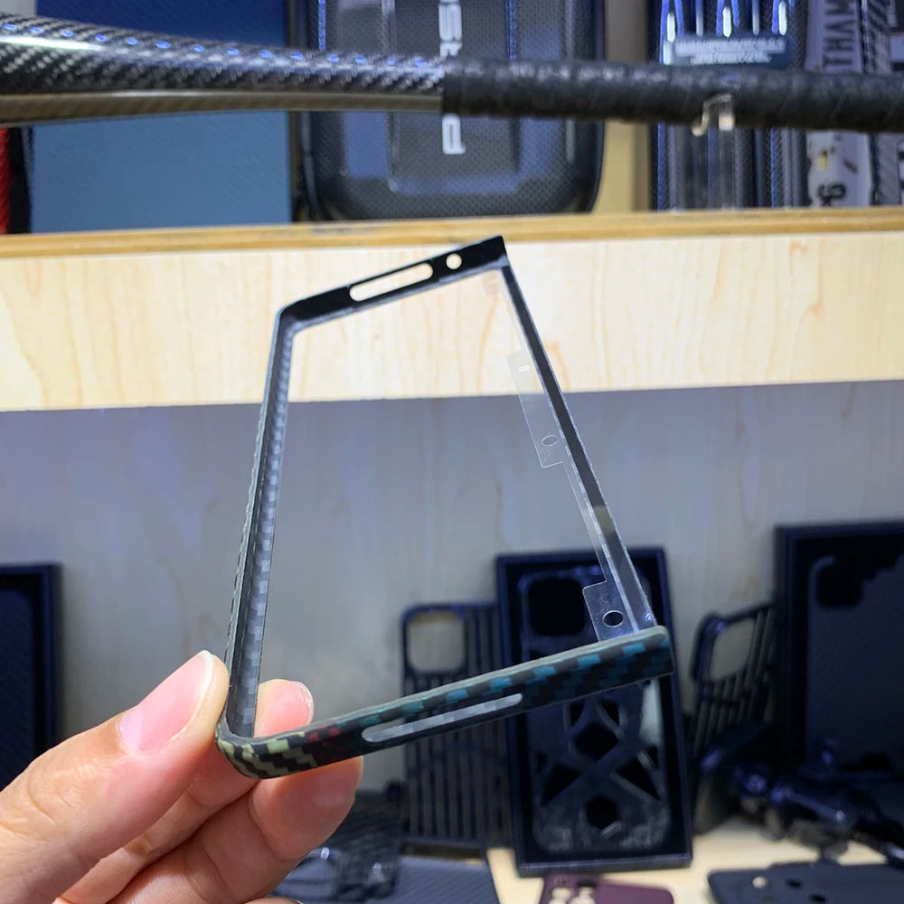 Samsung Galaxy Z Fold 6 Carbon Fiber Case | Ultra-Thin Aramid Cover Tidesmit