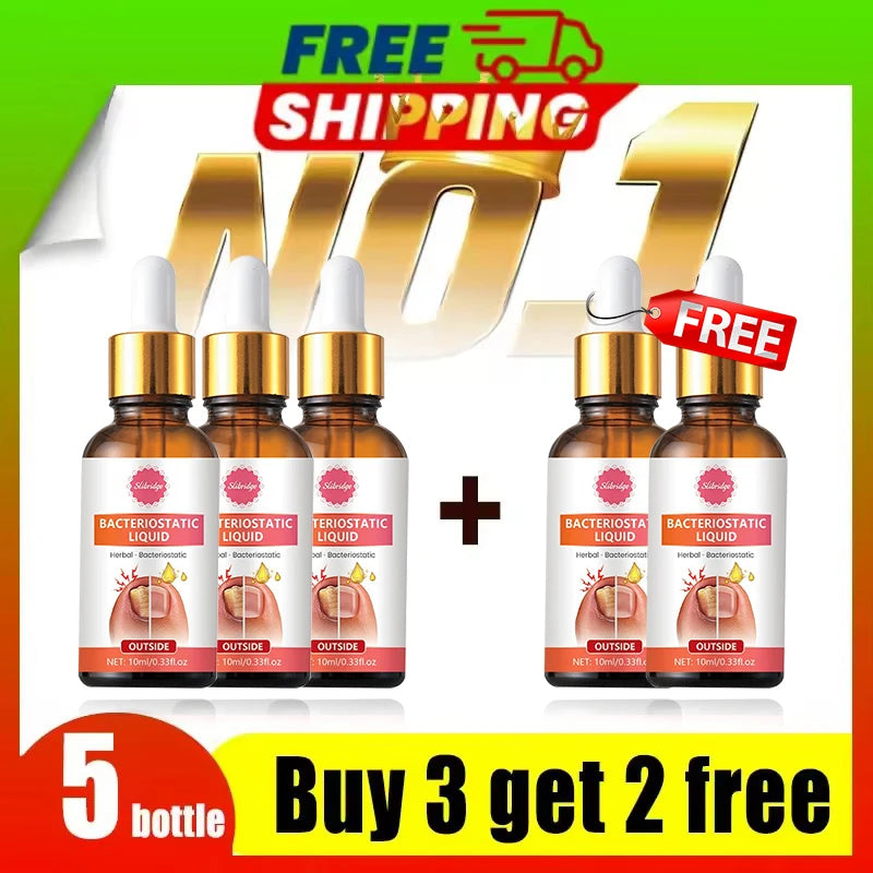 Tea Tree Nail Solution – Professional Targeted Nail Repair Treatment Relaxation Treatment 5 bottles Tidesmit