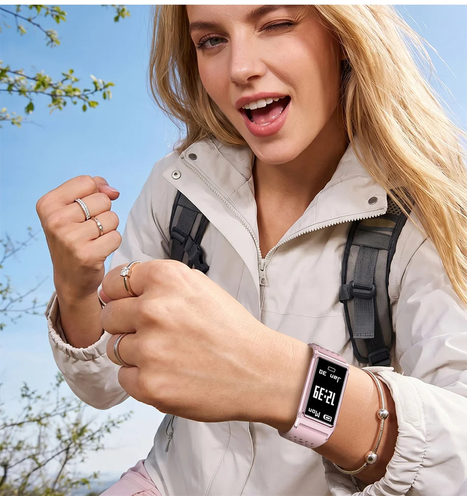New Call Reminder Smart Watch Men Women Sports Fitness Tracker Smart Bracelet IPX8 Waterproof Heart Rate Sleep Monitor Pedometer