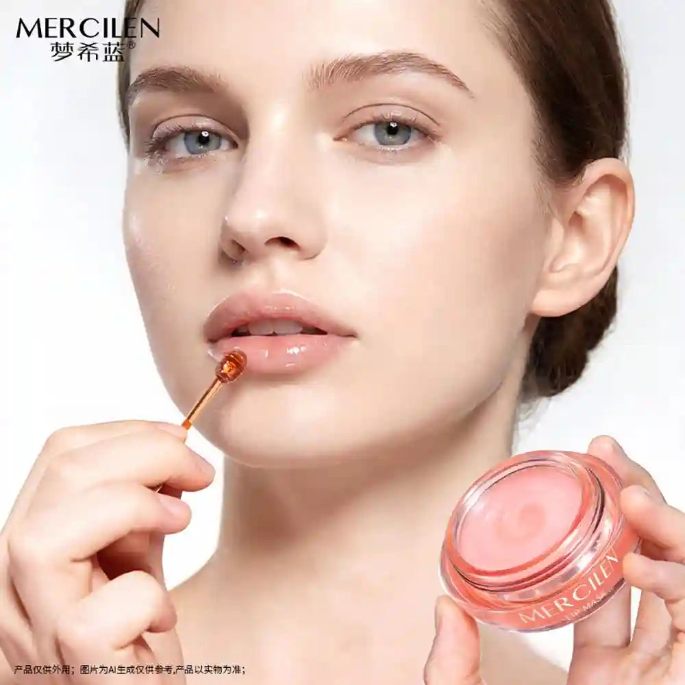 Hydrating Salmon Lip Mask - Intensive Repair Balm for Dry Lips Lip Care Tidesmit
