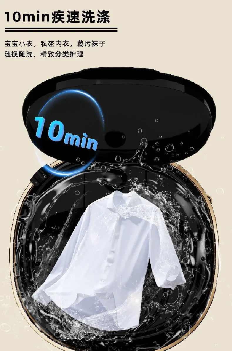 VCJ Mini Semi-Auto Washing Machine 1kg