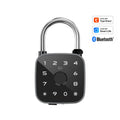 Tuya Bluetooth Fingerprint Padlock Rechargeable Digital Luggage Lock Password IP67 Waterproof Outdoor Security Electronic Lock