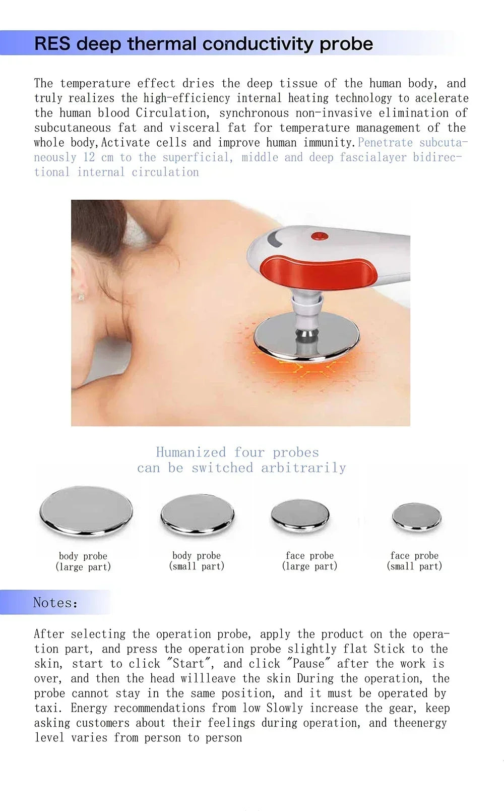 448kHz Tecar Therapy Machine for Deep Tissue Pain Relief & Slimming Body Shaping Massage Equipment Tidesmit
