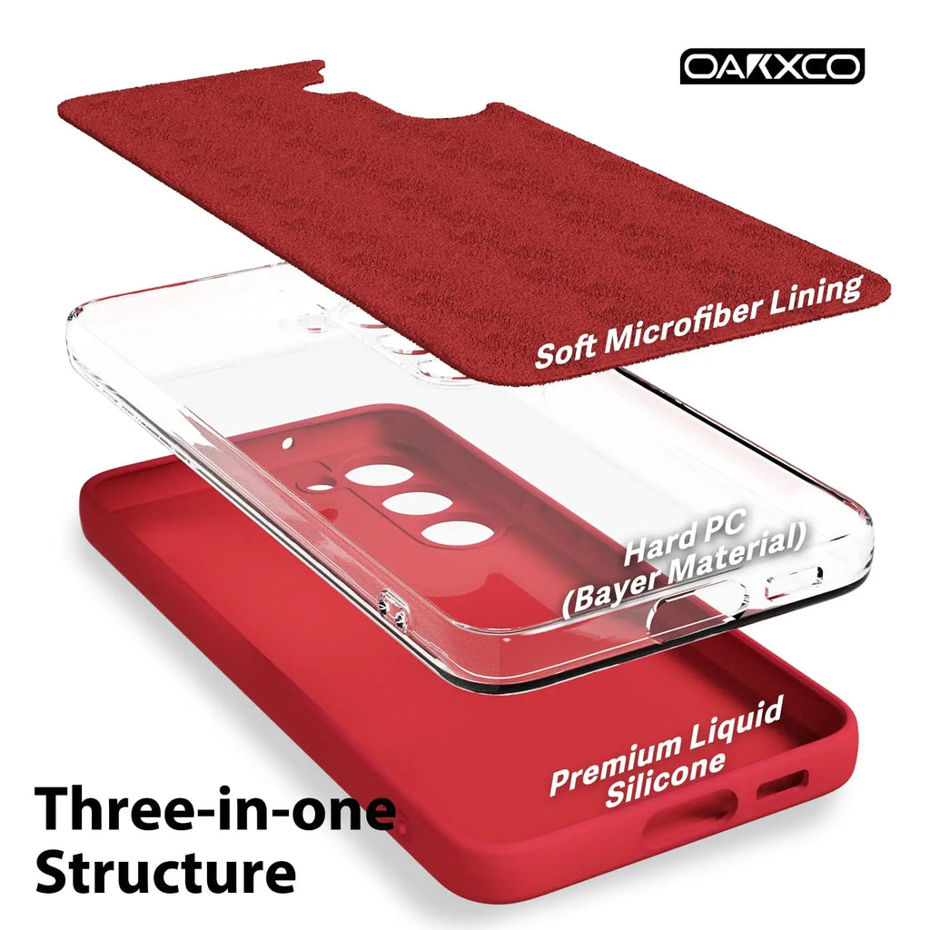 Samsung Galaxy A55 Silicone Case: Slim Shockproof Drop Protection Tidesmit