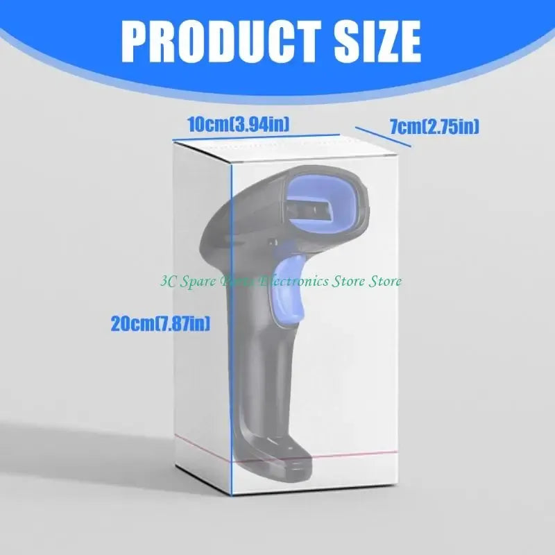 SZ Corded Barcode Scanner Code Reader Handheld Barcode Reader Support Logistic