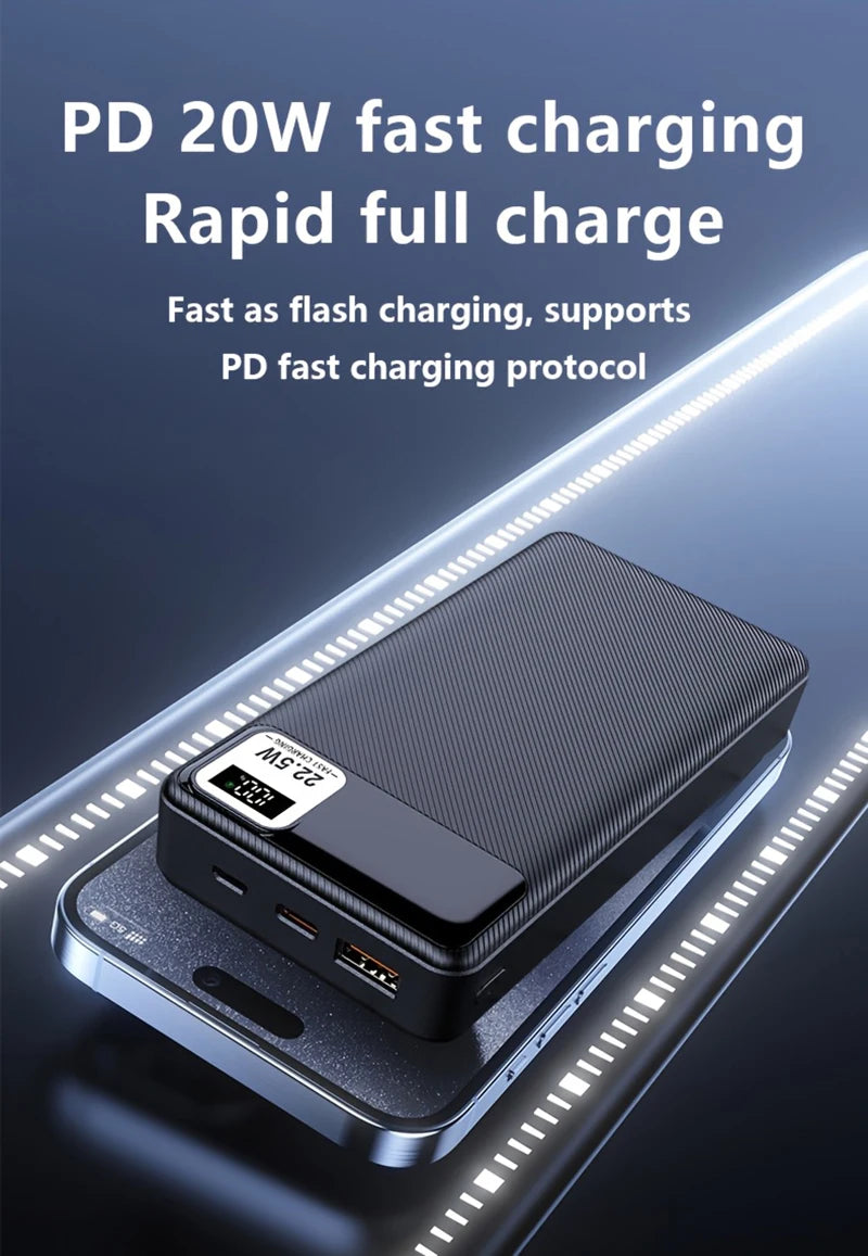 10000mAh Fast Charging Power Bank - PD USB-C Portable Battery Tidesmit