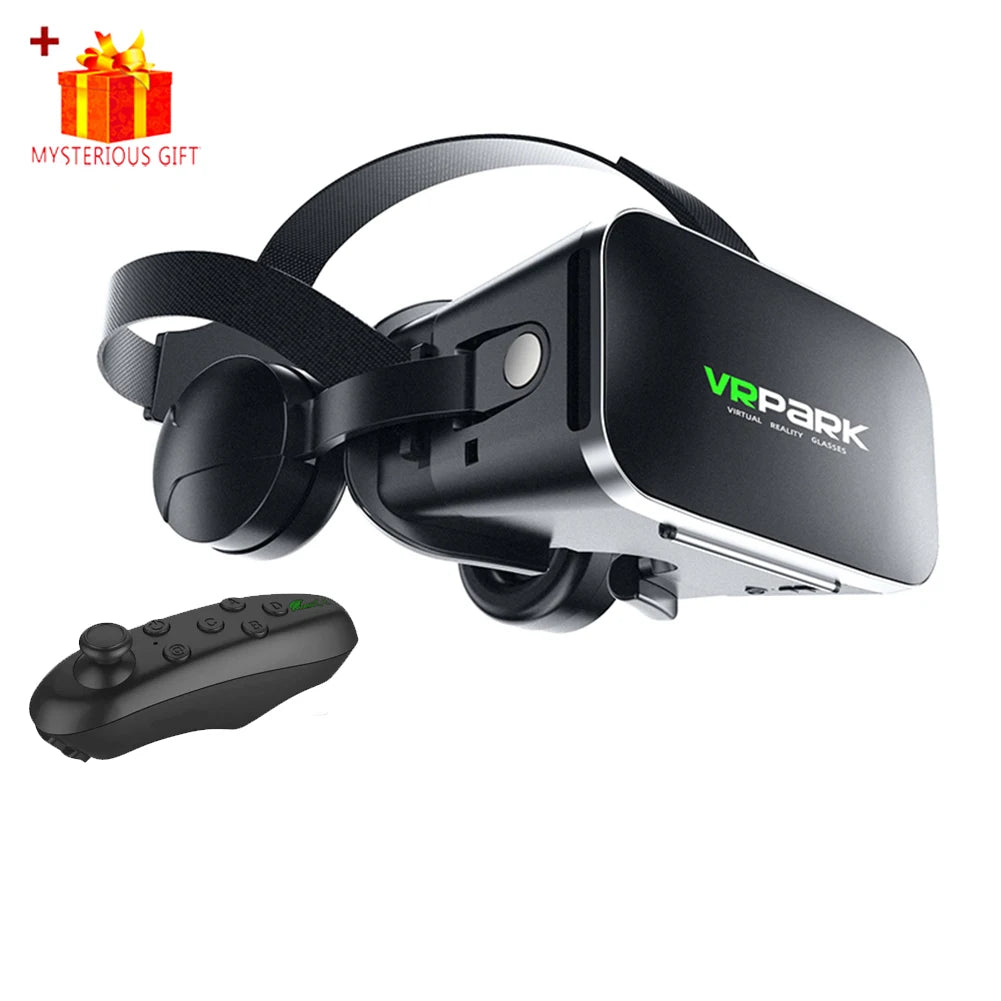 VR Headset for Smartphone: Immersive 3D Smart Glasses by Tidesmit VR and Control A Tidesmit