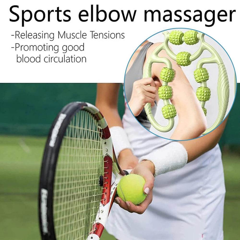 Muscle Massage Roller for Neck and Leg – Deep Tissue Recovery Tool Relaxation Treatment Tidesmit