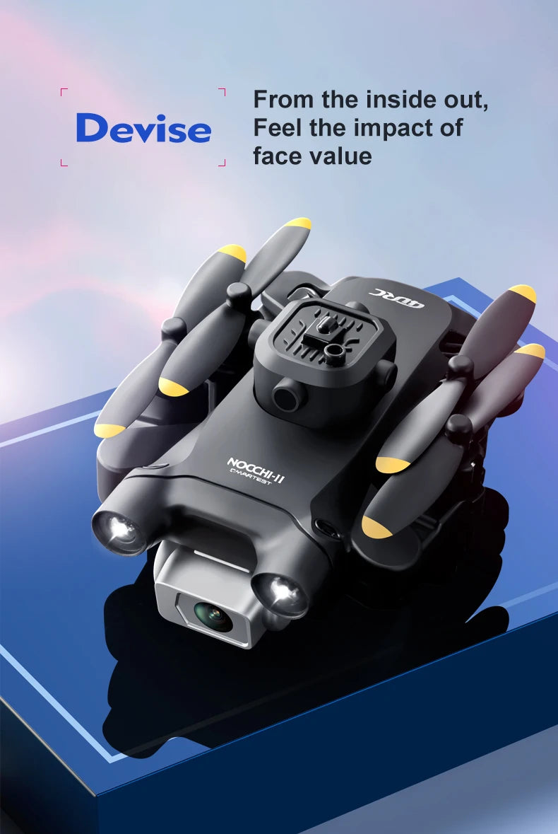 4K Camera Drone with Obstacle Avoidance - Foldable Beginner Quadcopter Tidesmit